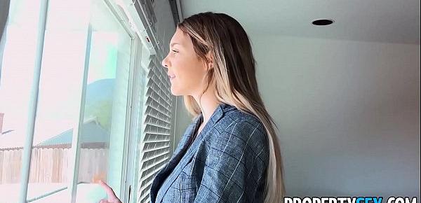  PropertySex Hot Real Estate Agent With Big Tits Bangs Client